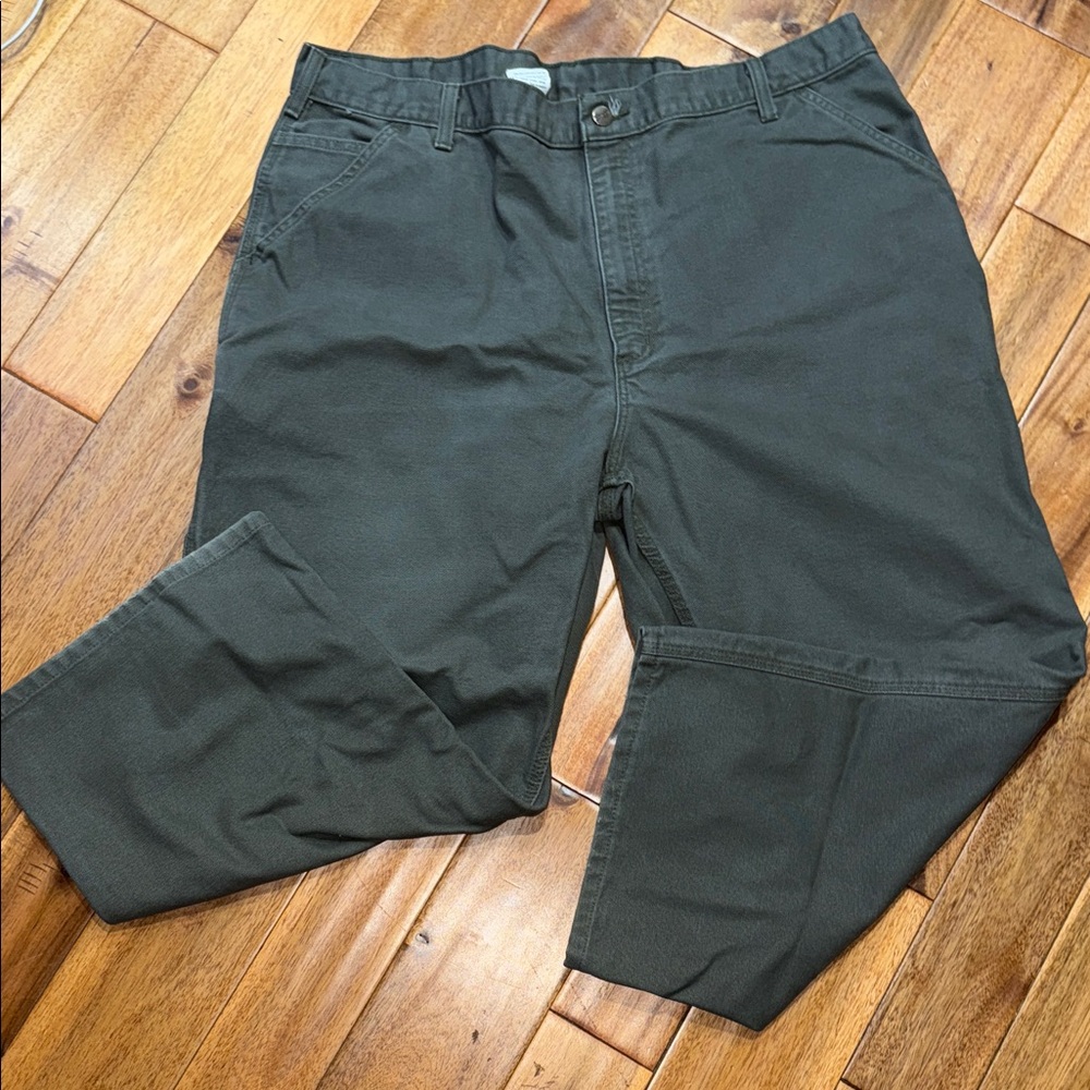 Carhartt Men's Olive Green Dungarees